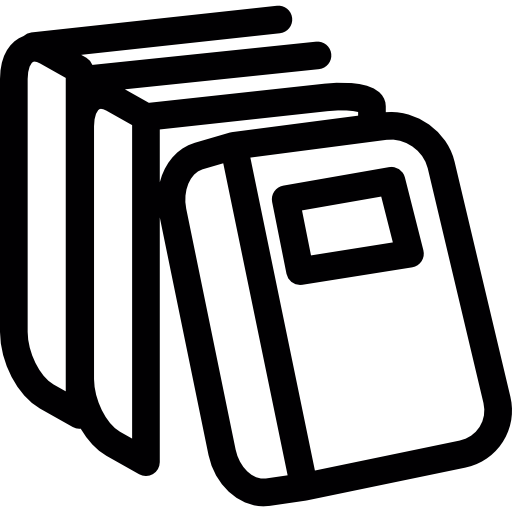 Three Books Icons Free Download