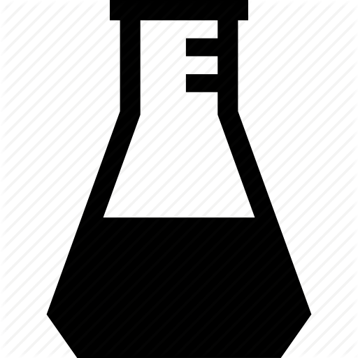 Conical Flask, Erlenmeyer Flask Icon