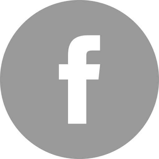 Social Media Facebook Flat Darkgray Icon
