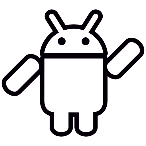Android With Arm Raised
