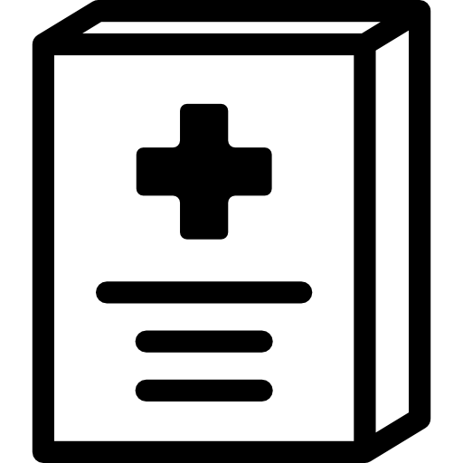 Medical Book Flat Icon