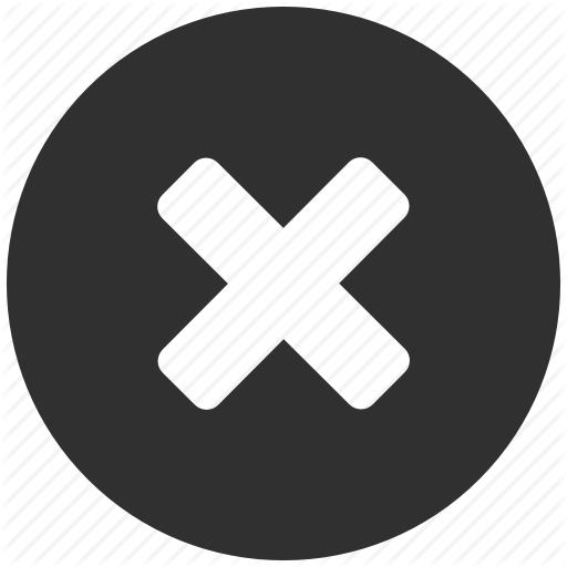 Button, Close, Delete Icon