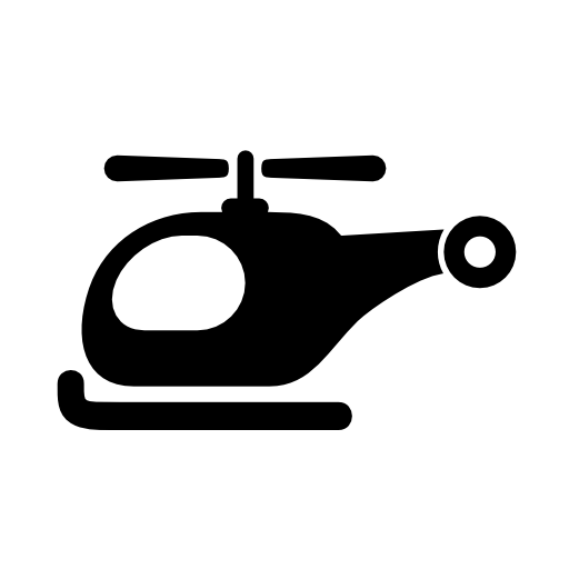 Helicopter Flat Icon Free Flat Icons All Shapes, Colors