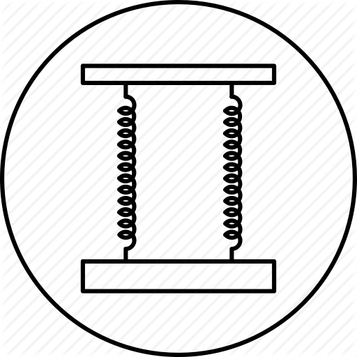 Device, Electrmagnatic, Flexible, Hook, Law, Science, Spring Icon
