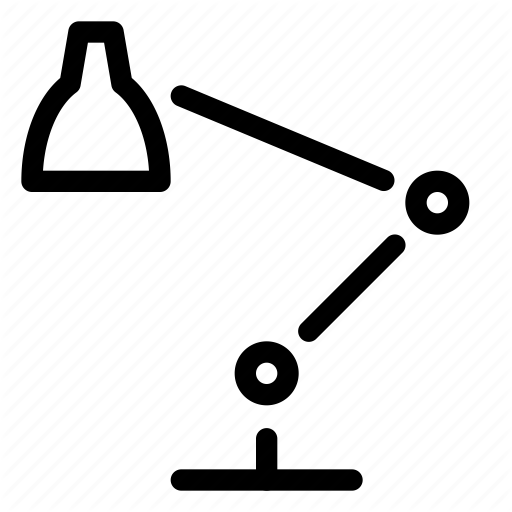 Desk, Flexible, Furniture, L Light, Room Icon