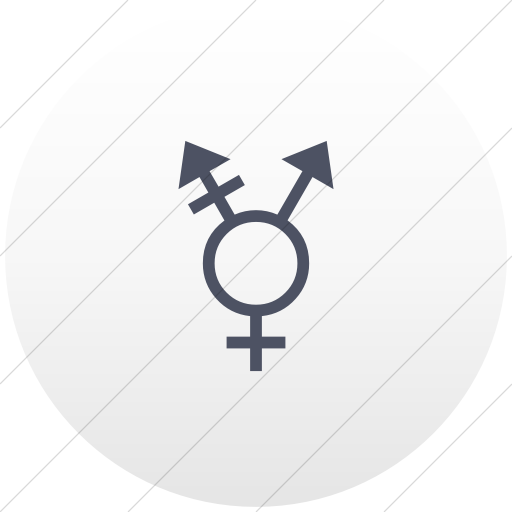 Flat Circle Blue Gray On White Gradient Classica Male