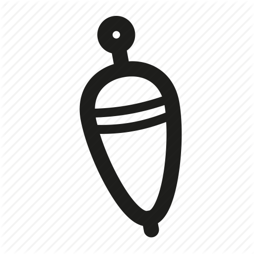 Bobber, Fishing, Fishing Line, Float, Weight Icon