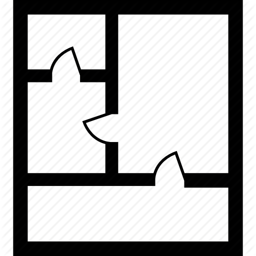 Blueprint, Floor Plan, House, Plan Icon