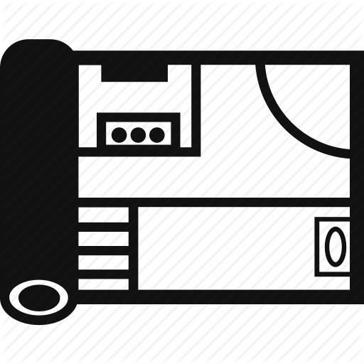 Blue Print, Blue Prints, Construction, Floor Plan, Plans Icon