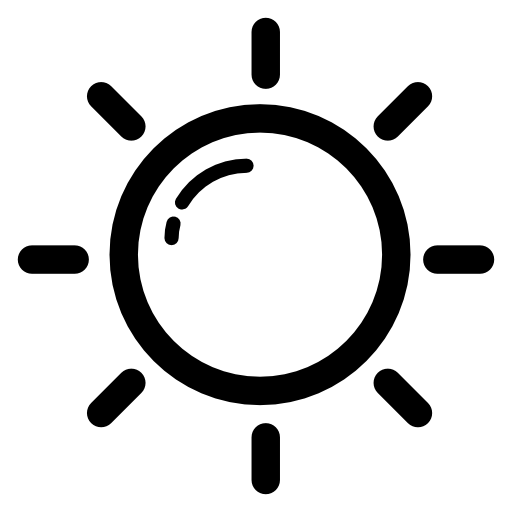 Sun Outline Free Vector Icons Designed