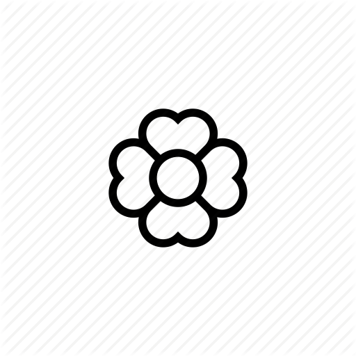 Flourish, Flower, Heart, Leaf, Nature Icon