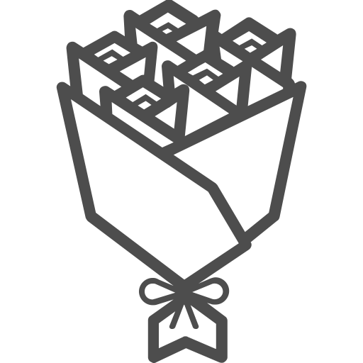 A Bouquet Of Flower Icons Free Icons Download