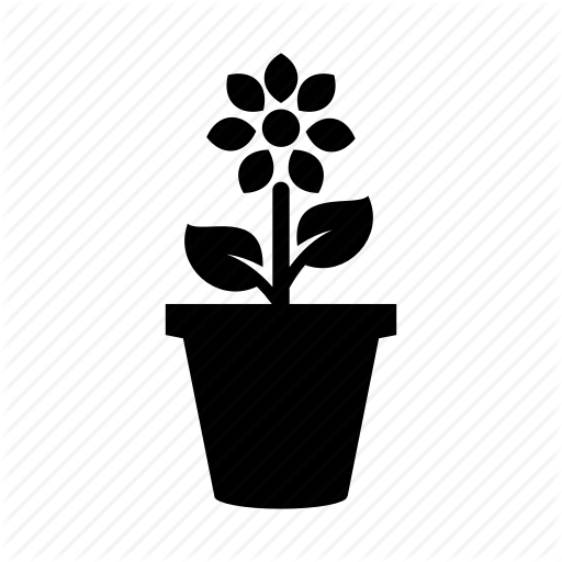 Flower, Flower Pot, Garden, Pot Icon