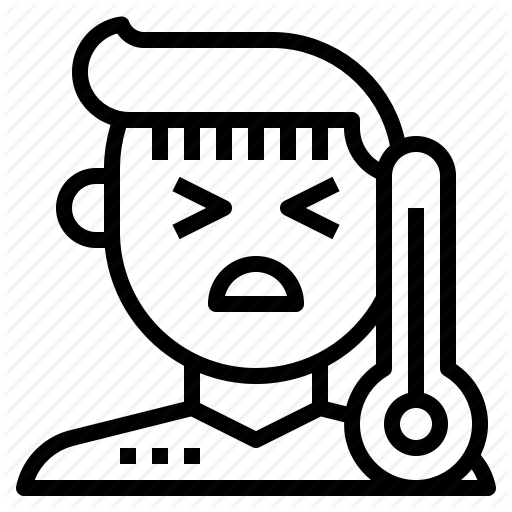 Cold, Fever, Flu, Influenza, Keto, Temperature Icon