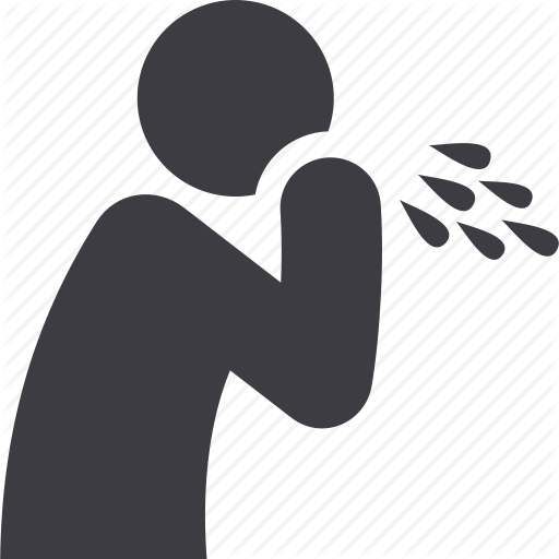 Common Cold, Cough, Flu, Sick Icon