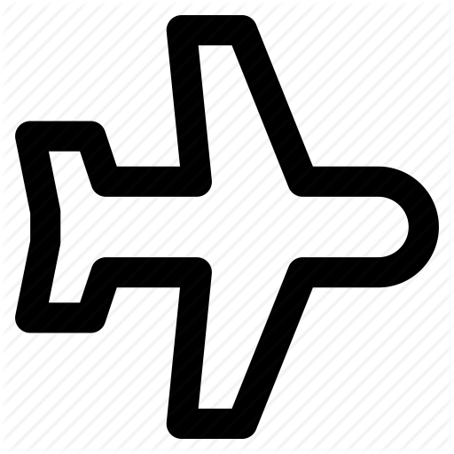 Aircraft, Airline, Airplane, Airport, Aviation, Flight, Fly Icon