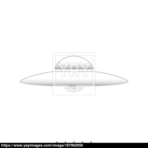 Ufo Flying Saucer It Is Icon Vector