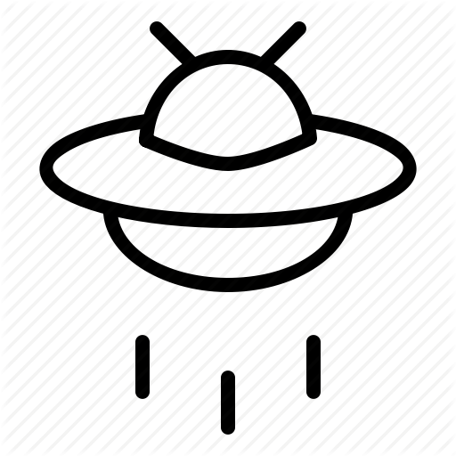Alien, Flying, Saucer, Space, Spaceship, Ufo Icon