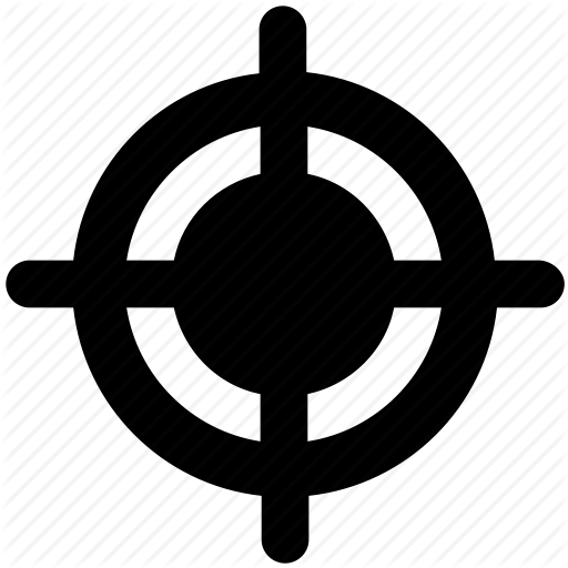 Aim, Focus, Goal, Shooting Target, Target Icon