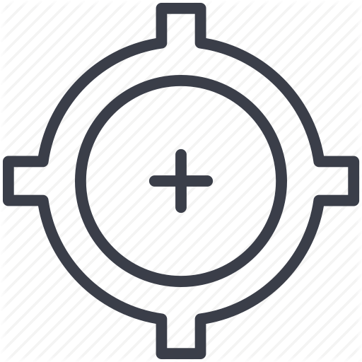 Bullseye, Crosshair, Goal, Target, Target Focus Icon