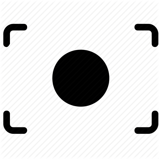 Camera, Focus Icon