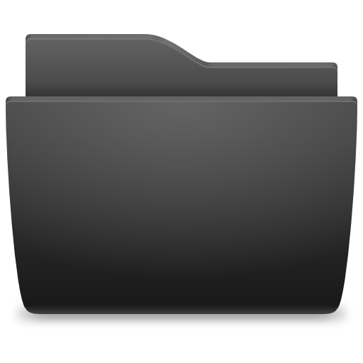 Black Folder Transparent Png Clipart Free Download