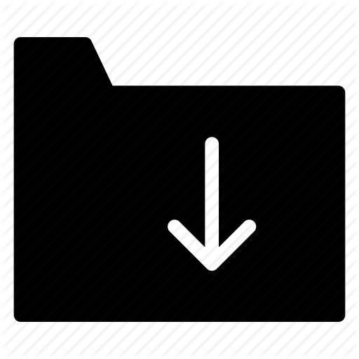 Download, Files, Folder, Storage Icon