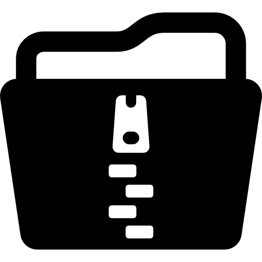 Zipped Folder Icons Free Download