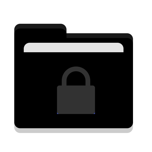 Folder, Custom, Locked Icon Free Of Papirus Places