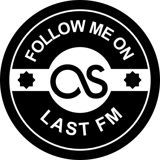 Follow Me On Last Fm Social Badge Icons Free Download