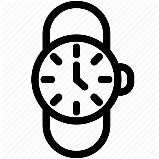 Clock, Elegant, Hand, Watch Icon