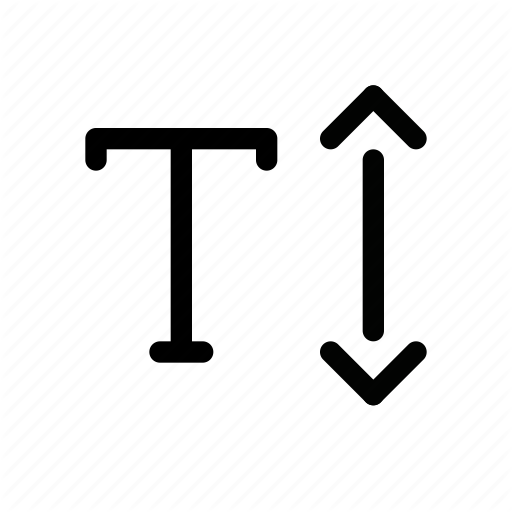 Font, Size, Text Icon