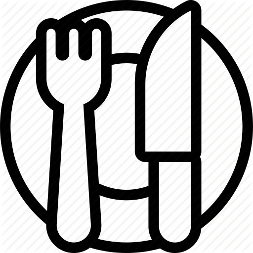 Drink, Eat, Food, Fork, Knife, Tool Icon