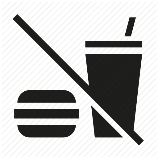 Ban, Drink, Food, Hamburger, No Food, No Food Allowed Icon