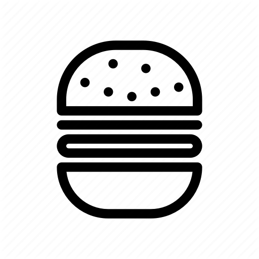 Burger, Fast, Fastfood, Food Icon