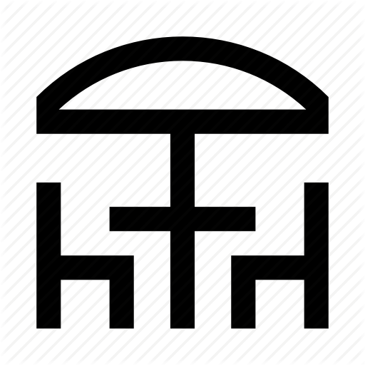 Cafe, Canopy, Chair, Chairs, Food Court, Open Air, Table Icon