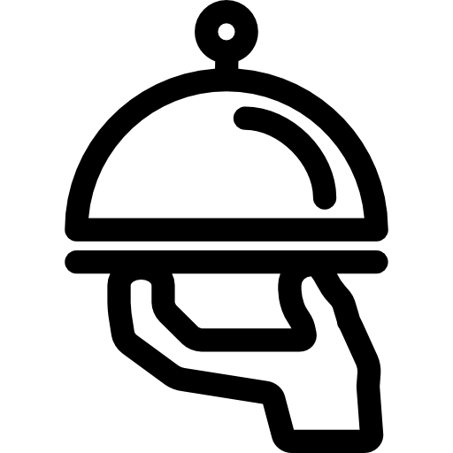 Food Service To Bedroom Icons Free Download