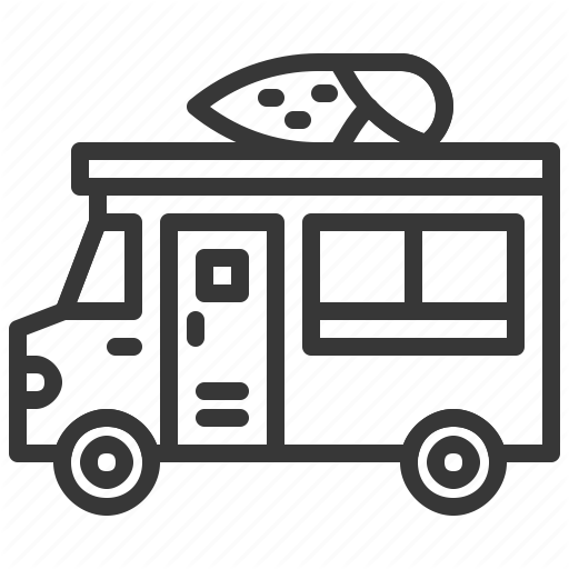 Corn, Food, Grilled, Restaurant, Roasted Corn, Truck Icon