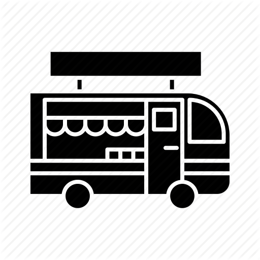 Food, Truck Icon