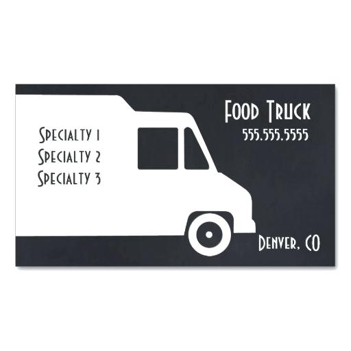 Food Truck Template Flat Food Trucks Design Logo Templates Free