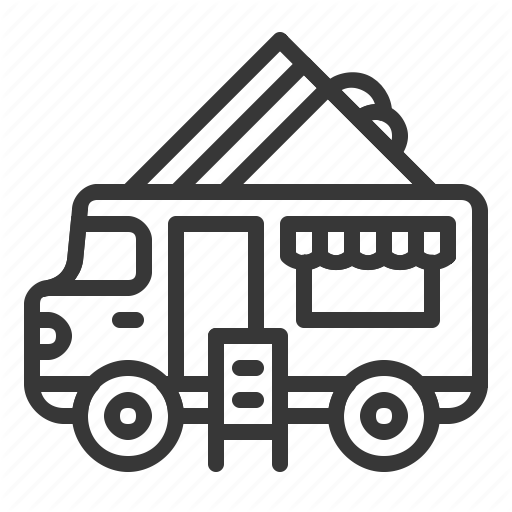 Bread, Food, Restaurant, Sandwich, Truck Icon