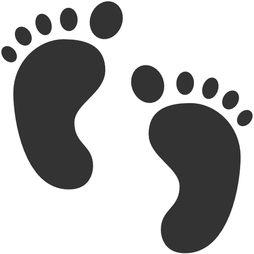 Baby Feet Icon