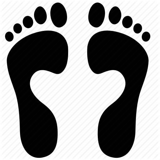 Foots, Footst Legs, Man Icon