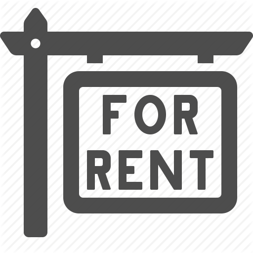 For Rent, Real Estate, Rent, Sign Icon