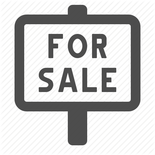 For Sale, Real Estate, Sale, Sign Icon
