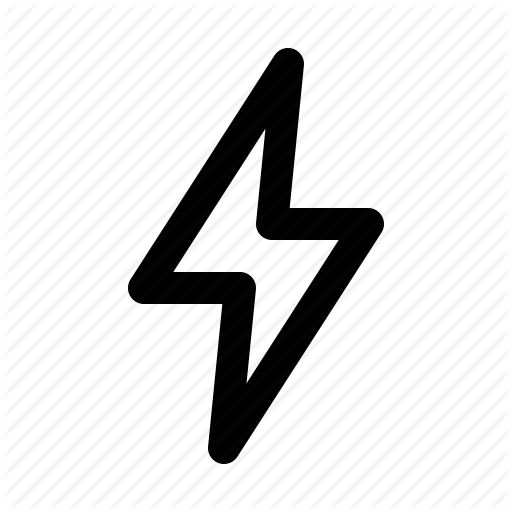 Bolt, Electricity, Energy, Flash, Force Icon
