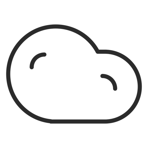 Cloud Weather Forecast Stroke Icon