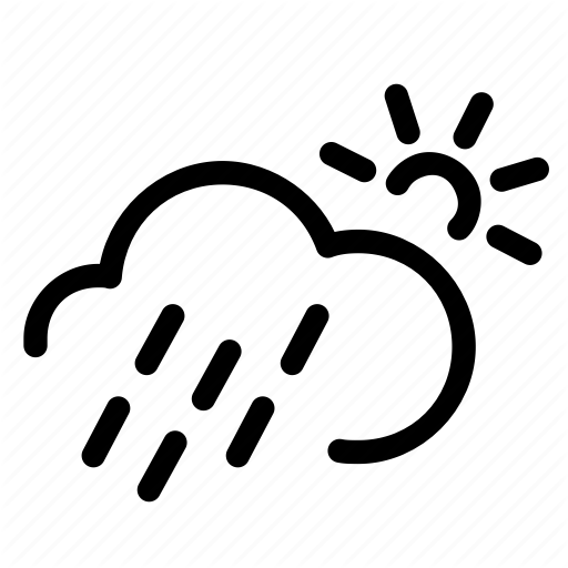 Cloudy, Rain, Weather, Weather Forecast Icon
