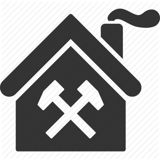 Building, Factory, Forge, Home, Palnt, Real Estate, Smithy Icon