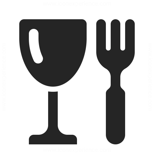 Glass Fork Icon Iconexperience